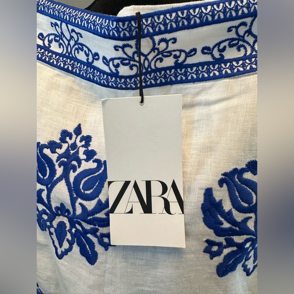 Zara embroidered skirt NWT - Picture 6 of 6